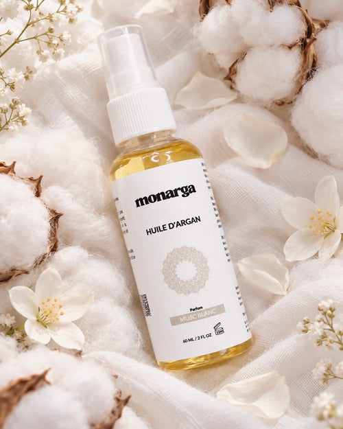 Huile d'argan au musc blanc - Arganissime