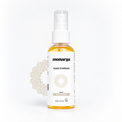 Huile d'argan au musc blanc - Arganissime