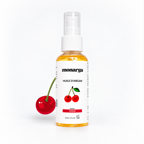 Huile d'argan à la cerise - Arganissime