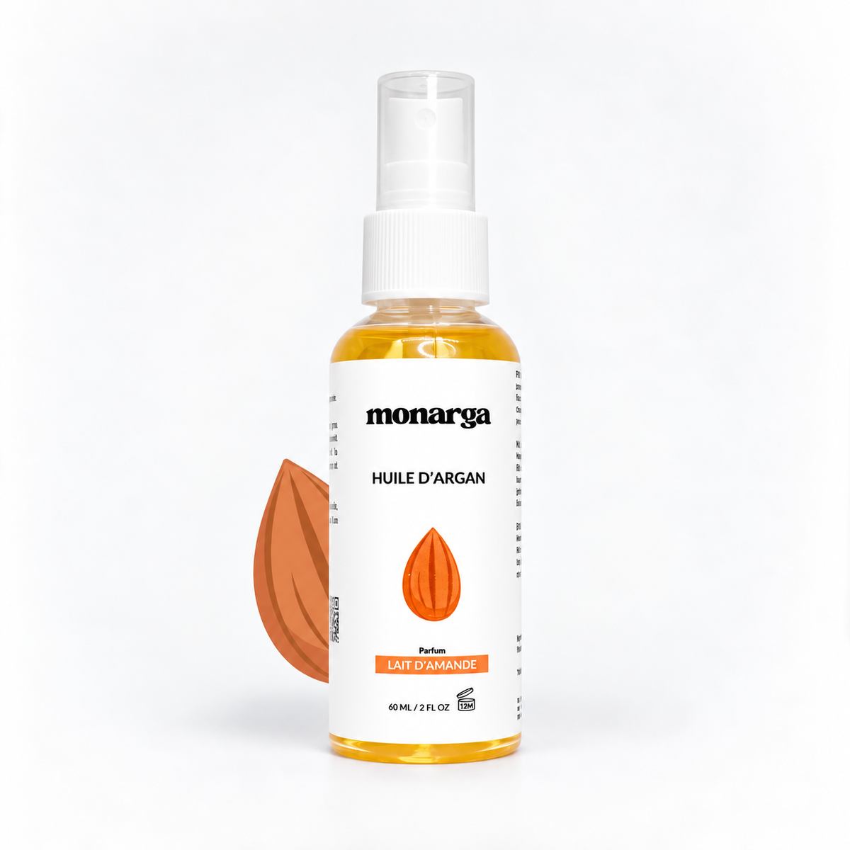 Huile d'argan au lait d'amande - Arganissime